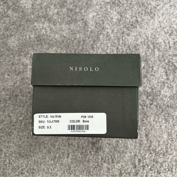 Nisolo Isla Slide Sandal Bone. NWT - Picture 11 of 11